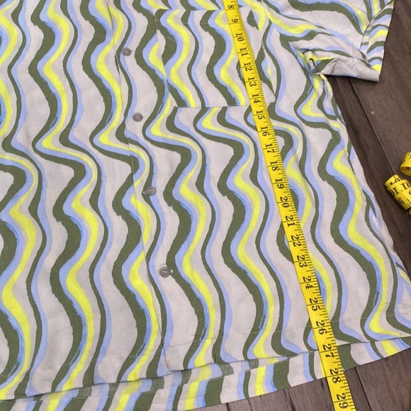 Zara electric eclectic shirt button up‎ shirt sleeve - Picture 9 of 9